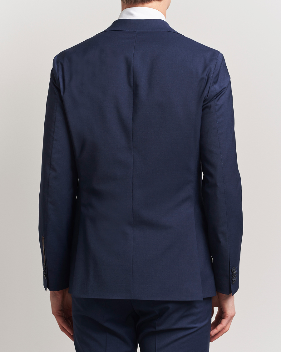 Herren | Sakkos | Oscar Jacobson | Ego Wool Blend Blazer Navy