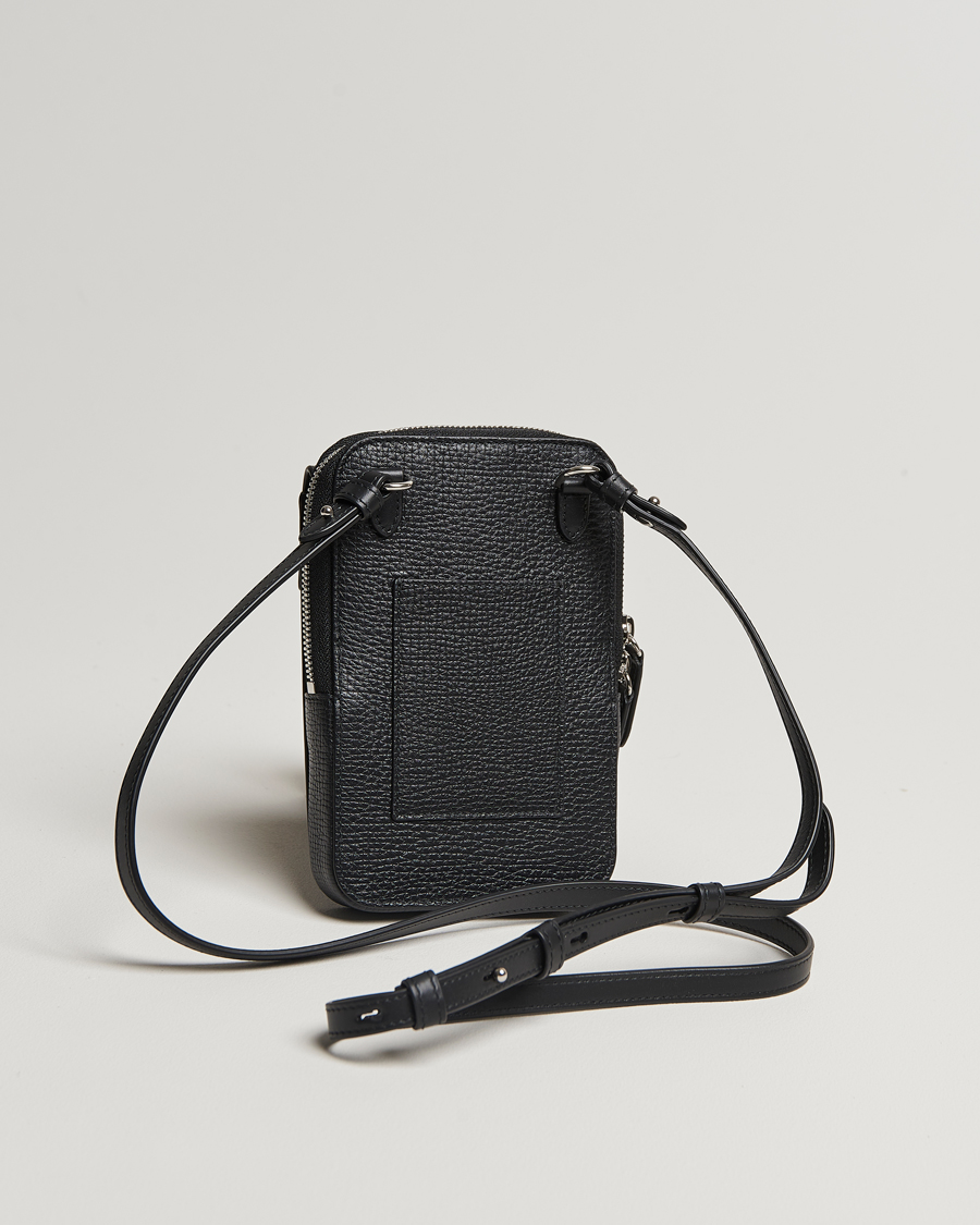 Herren | Taschen | Smythson | Ludlow Crossbody Pouch Black