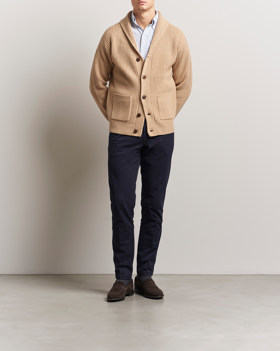 Herren | Pullover | Polo Ralph Lauren | Wool/Cashmere Cardigan Dune Melange