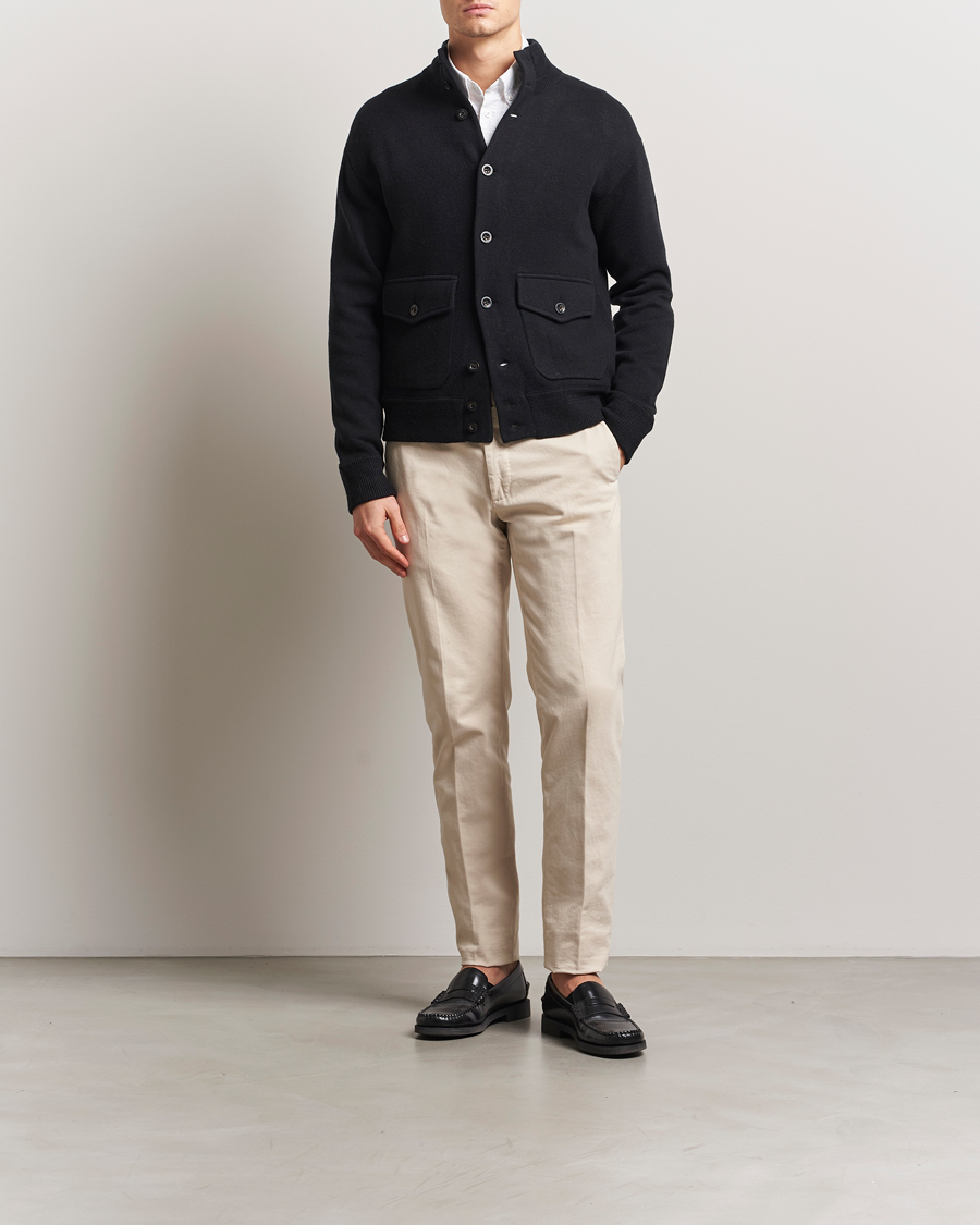 Herren | Pullover | Polo Ralph Lauren | Wool Blend Cardigan Polo Black