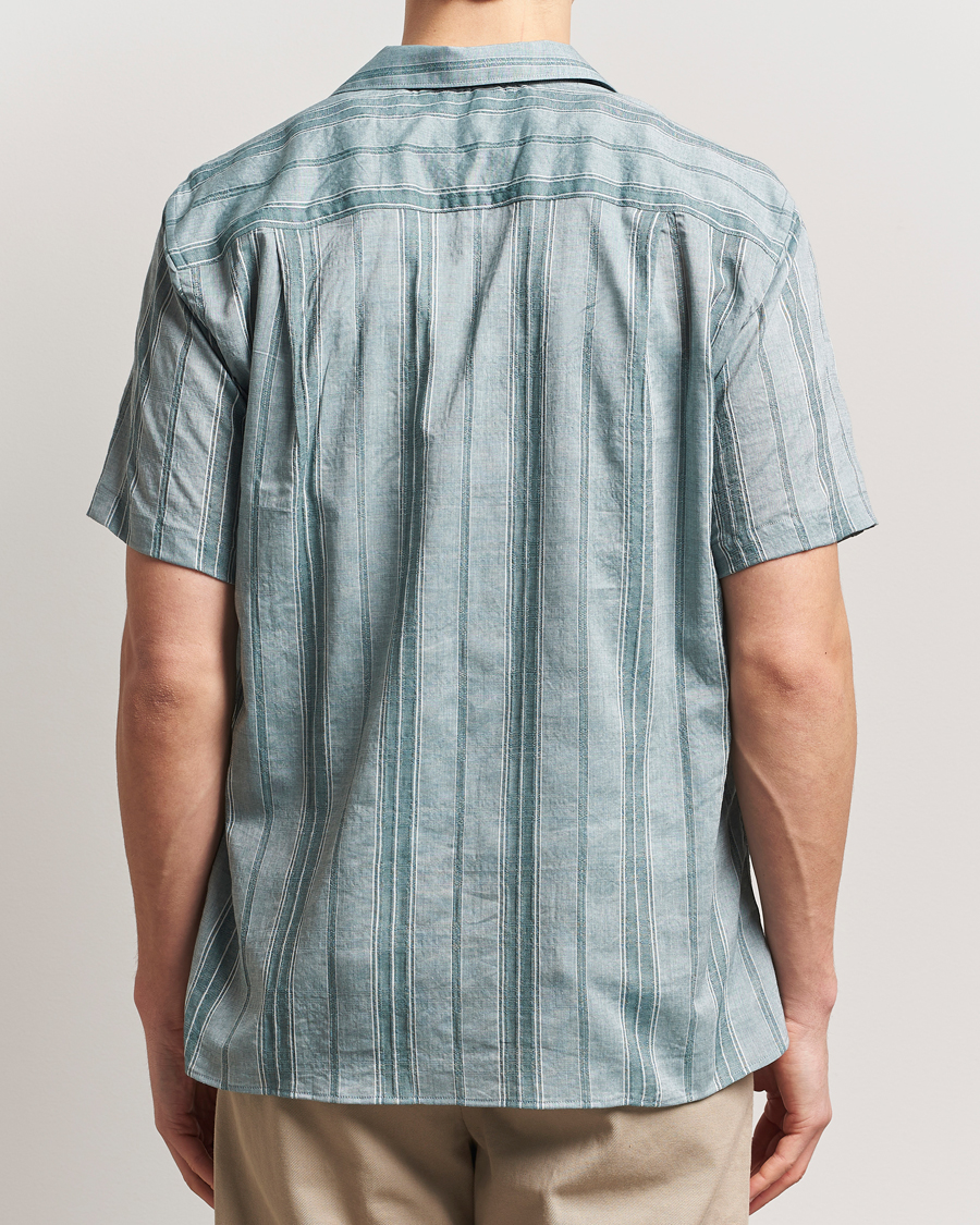 Herren | Hemden | Gitman Vintage | Japanese Dobby Camp Shirt Green