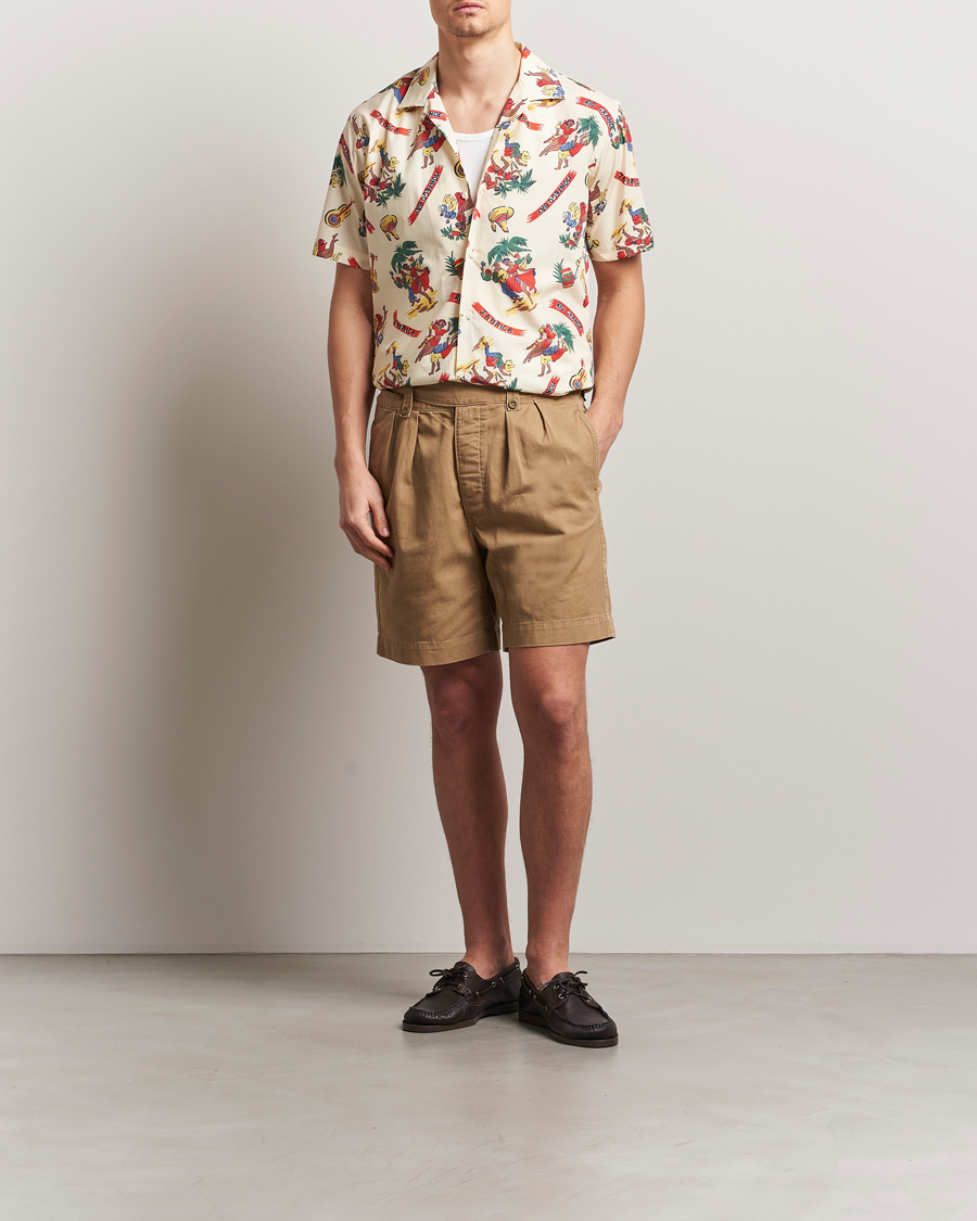 Herren | Hemden | Gitman Vintage | Jamaica Camp Shirt Cream
