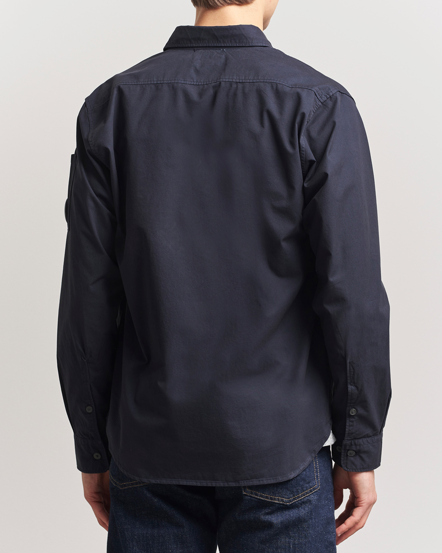 Herren | Hemden | C.P. Company | Organic Gabardine Pocket Shirt Navy