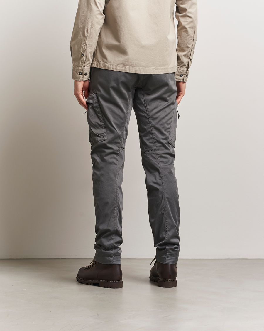 Herren | Hosen | C.P. Company | Satin Stretch Cargo Pants Grey