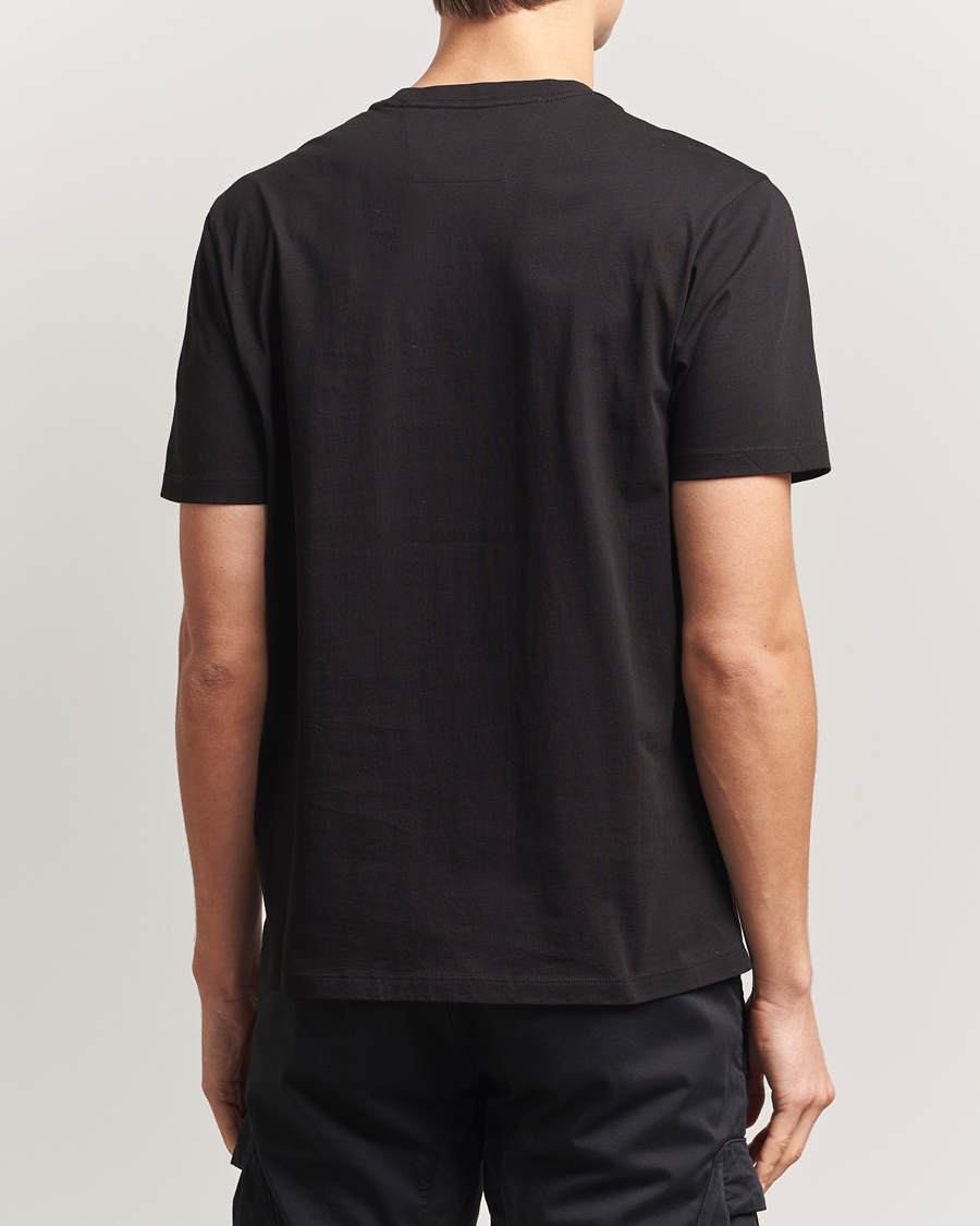 Herren | T-Shirts | C.P. Company | Short Sleeve Small Logo T-Shirt Black