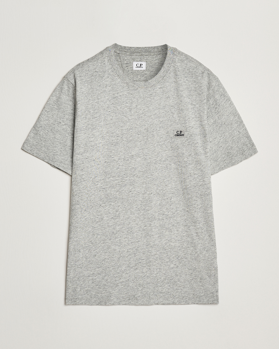 Herren | T-Shirts | C.P. Company | Short Sleeve Small Logo T-Shirt Grey