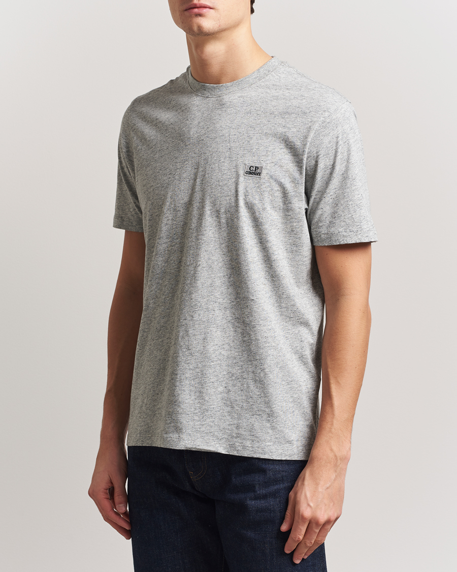 Herren | T-Shirts | C.P. Company | Short Sleeve Small Logo T-Shirt Grey