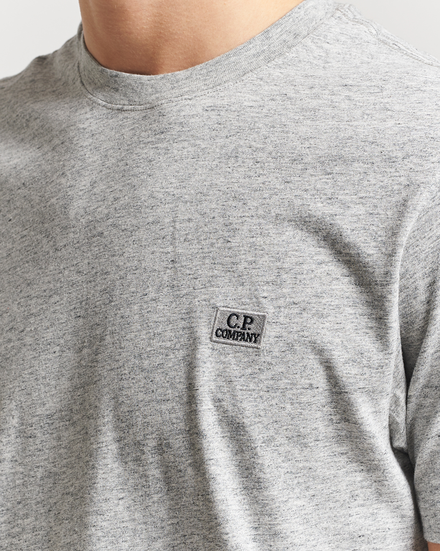 Herren | T-Shirts | C.P. Company | Short Sleeve Small Logo T-Shirt Grey