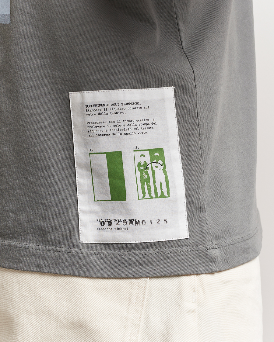 Herren | T-Shirts | C.P. Company | Back Print Short Sleeve T-Shirt Grey