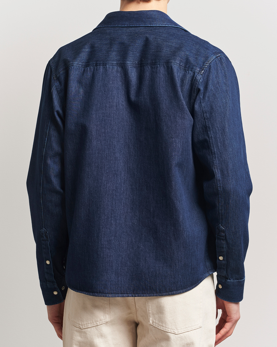 Herren | Hemden | J.Lindeberg | Finnigan Denim Shirt Navy