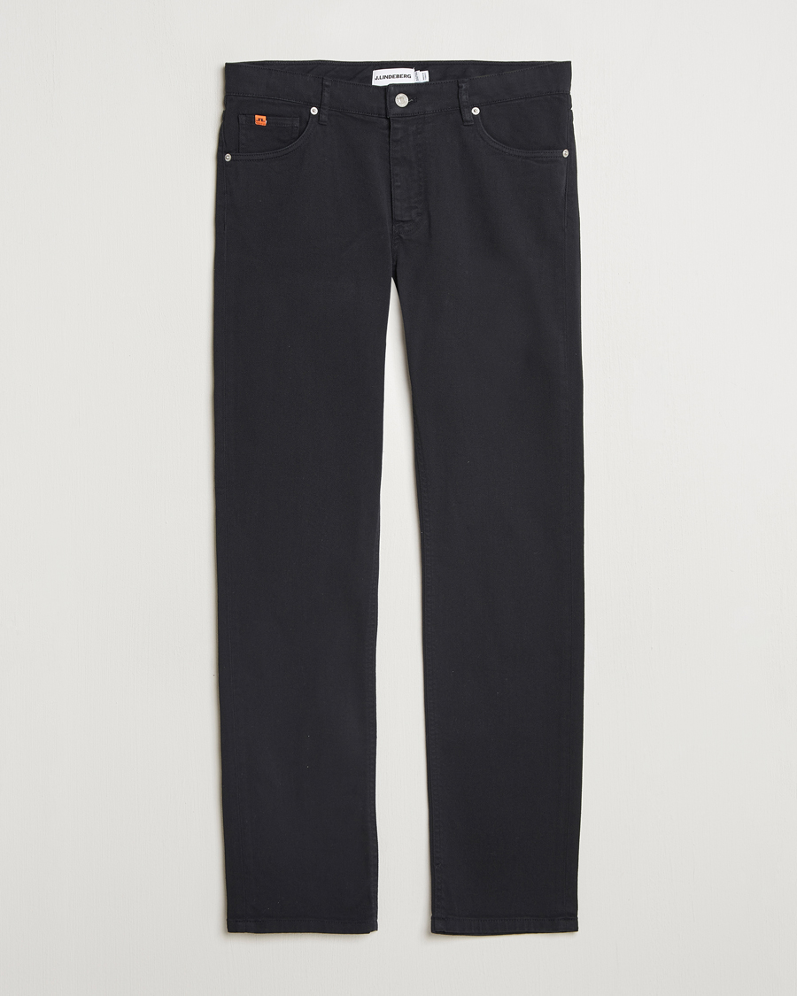 Herren | Hosen | J.Lindeberg | Jax Left Hand Twill Jeans Black