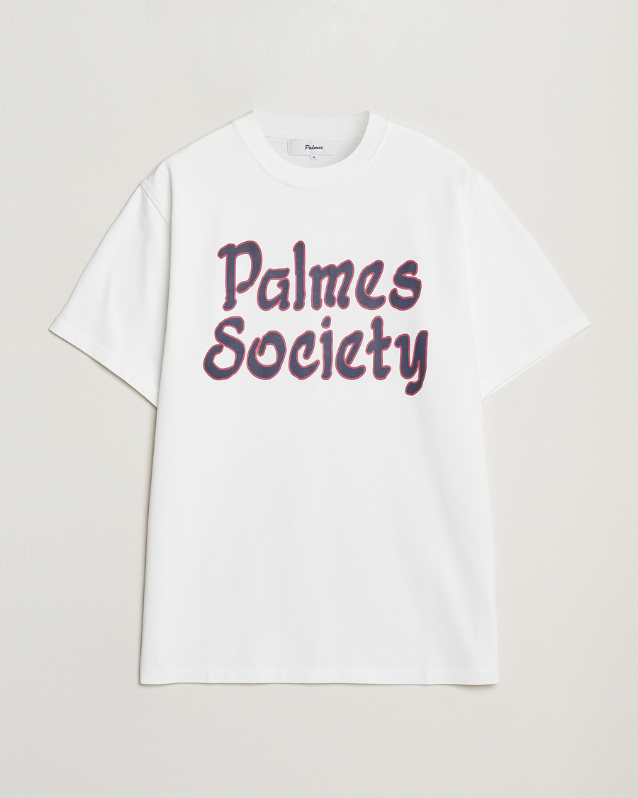 Herren | T-Shirts | Palmes | Society T-Shirt White