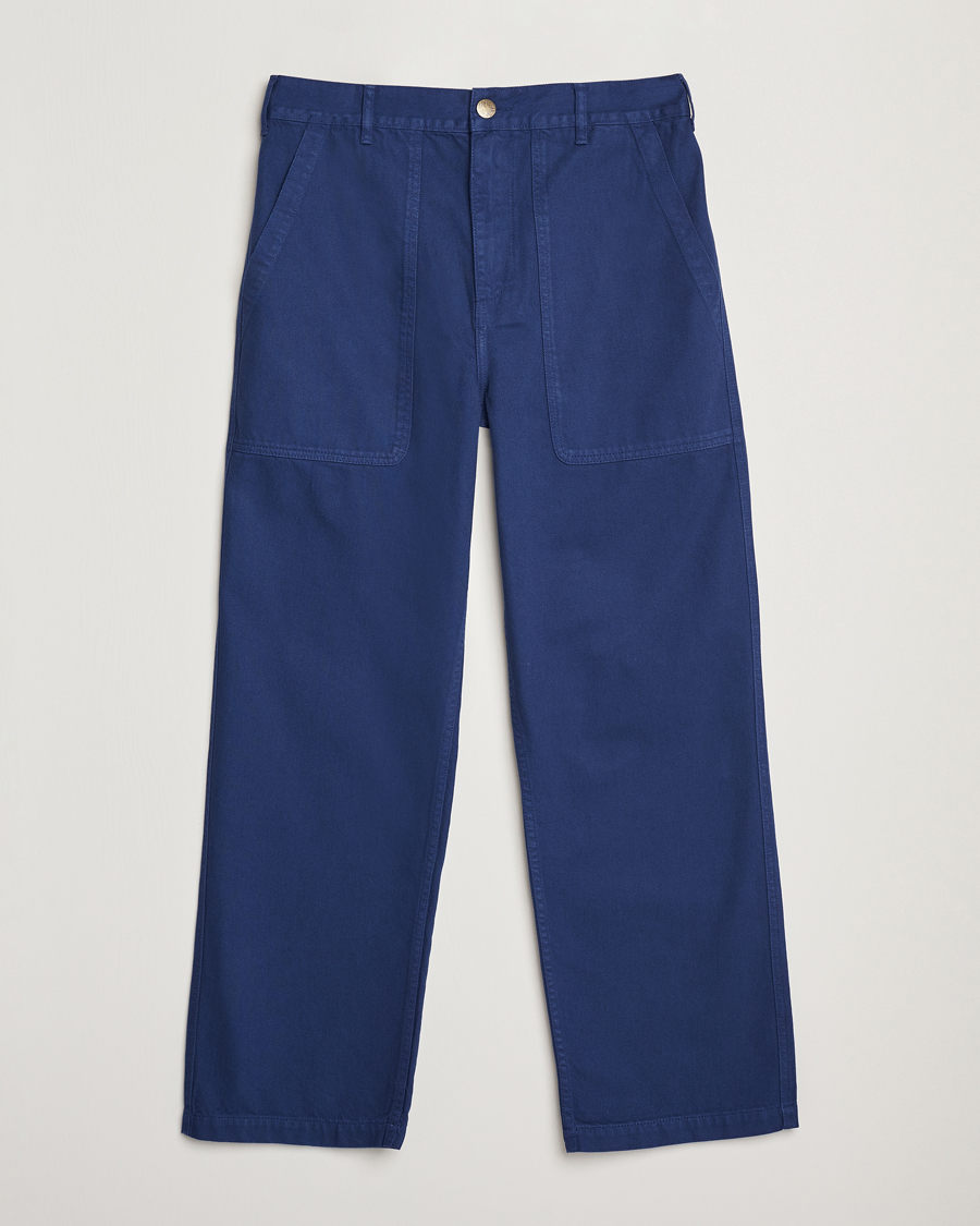 Herren | Hosen | Palmes | Twill Cotton Pants Dark Blue