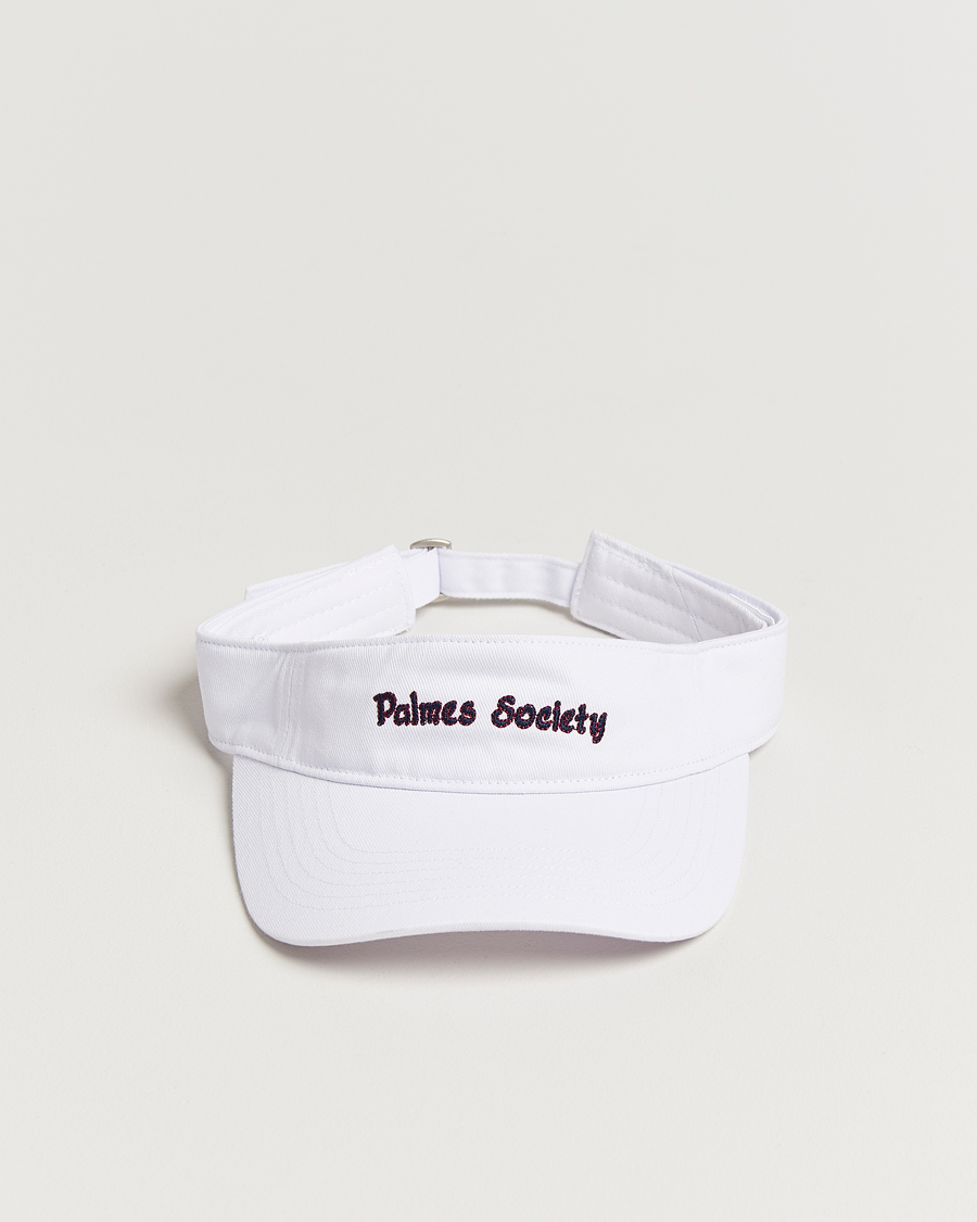 Herren | Palmes Society Visor Cap White | Palmes | Society Visor Cap White
