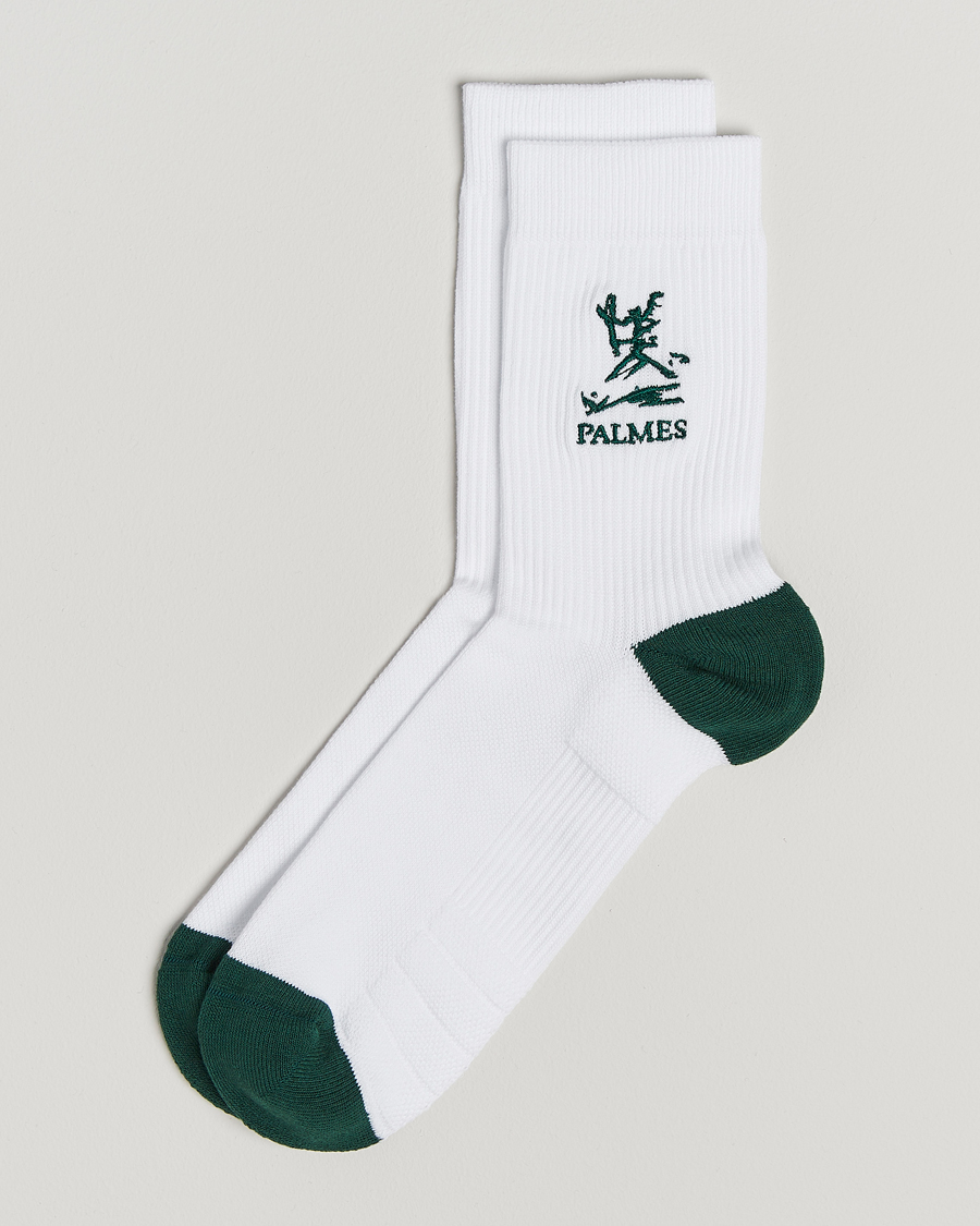 Herren | Unterwäsche | Palmes | 2-Pack Contrast Tennis Socks White