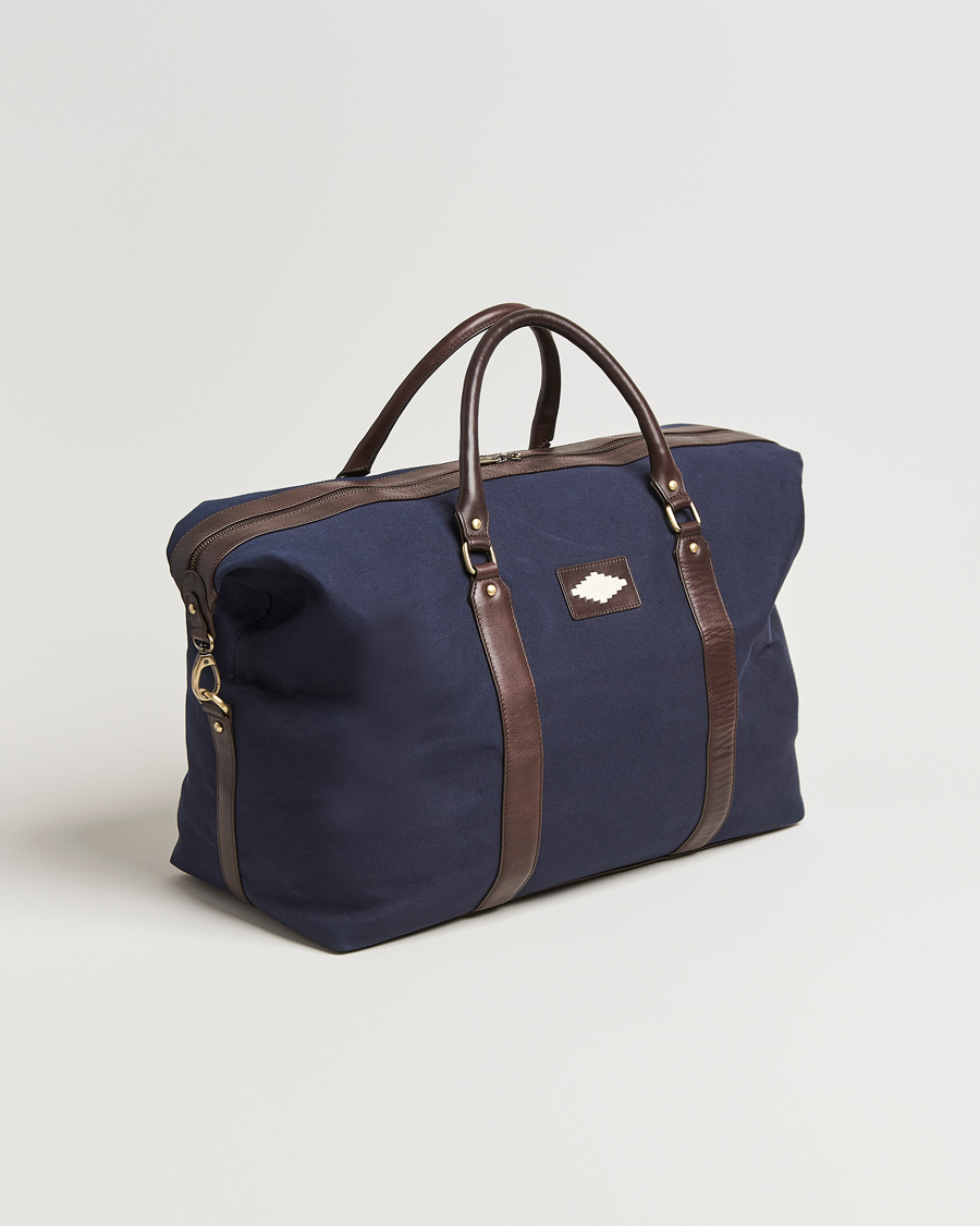 Herren | Pampeano Cabballero Large Canvas Weekend Bag Navy | Pampeano | Cabballero Large Canvas Weekend Bag Navy