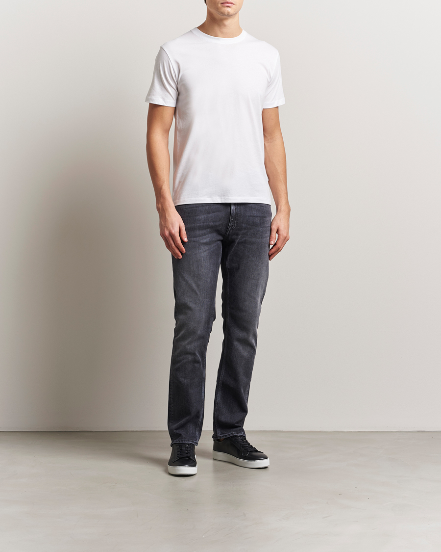Herren | T-Shirts | Tiger of Sweden | Dillan Crew Neck T-Shirt White