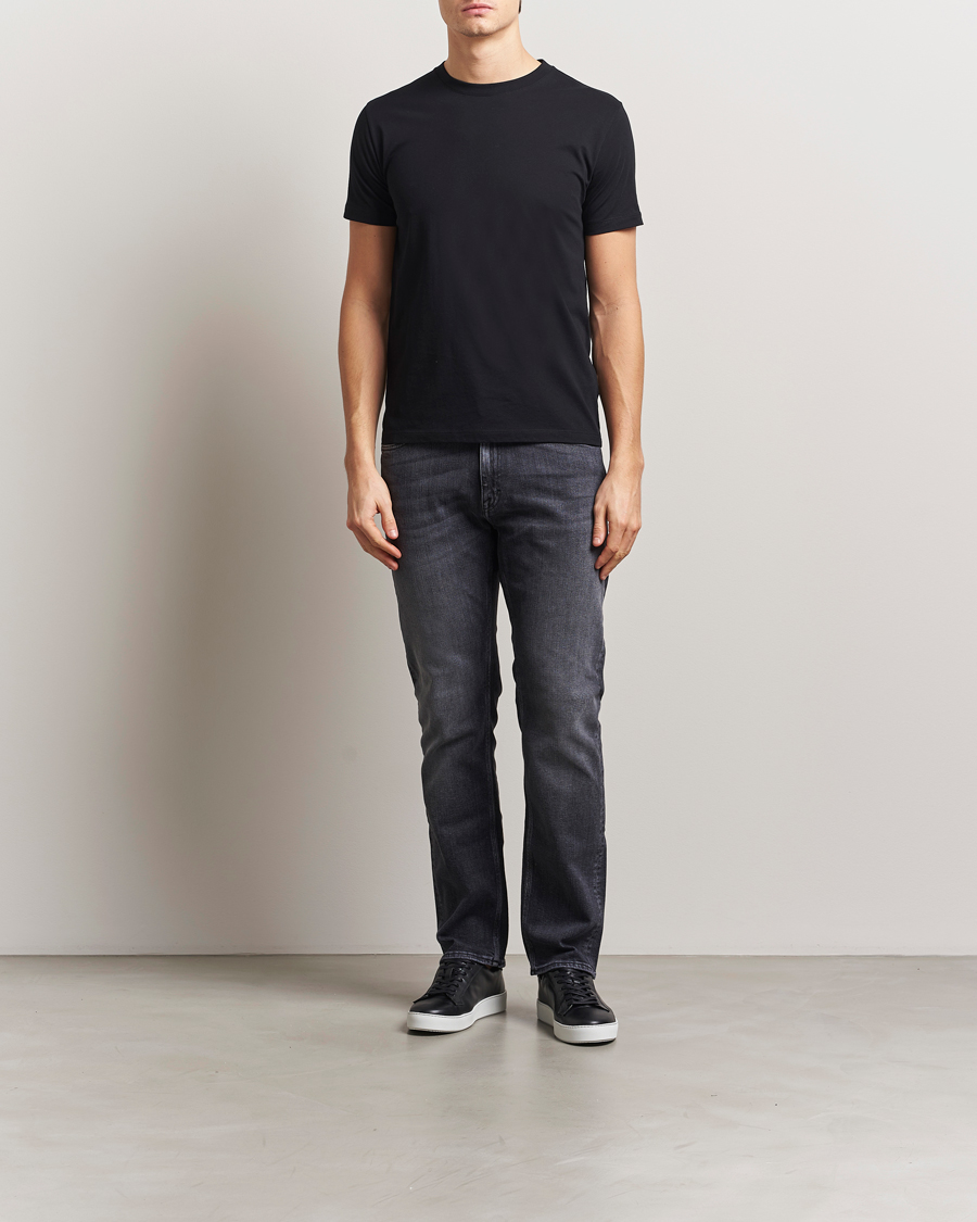 Herren | T-Shirts | Tiger of Sweden | Dillan Crew Neck T-Shirt Black