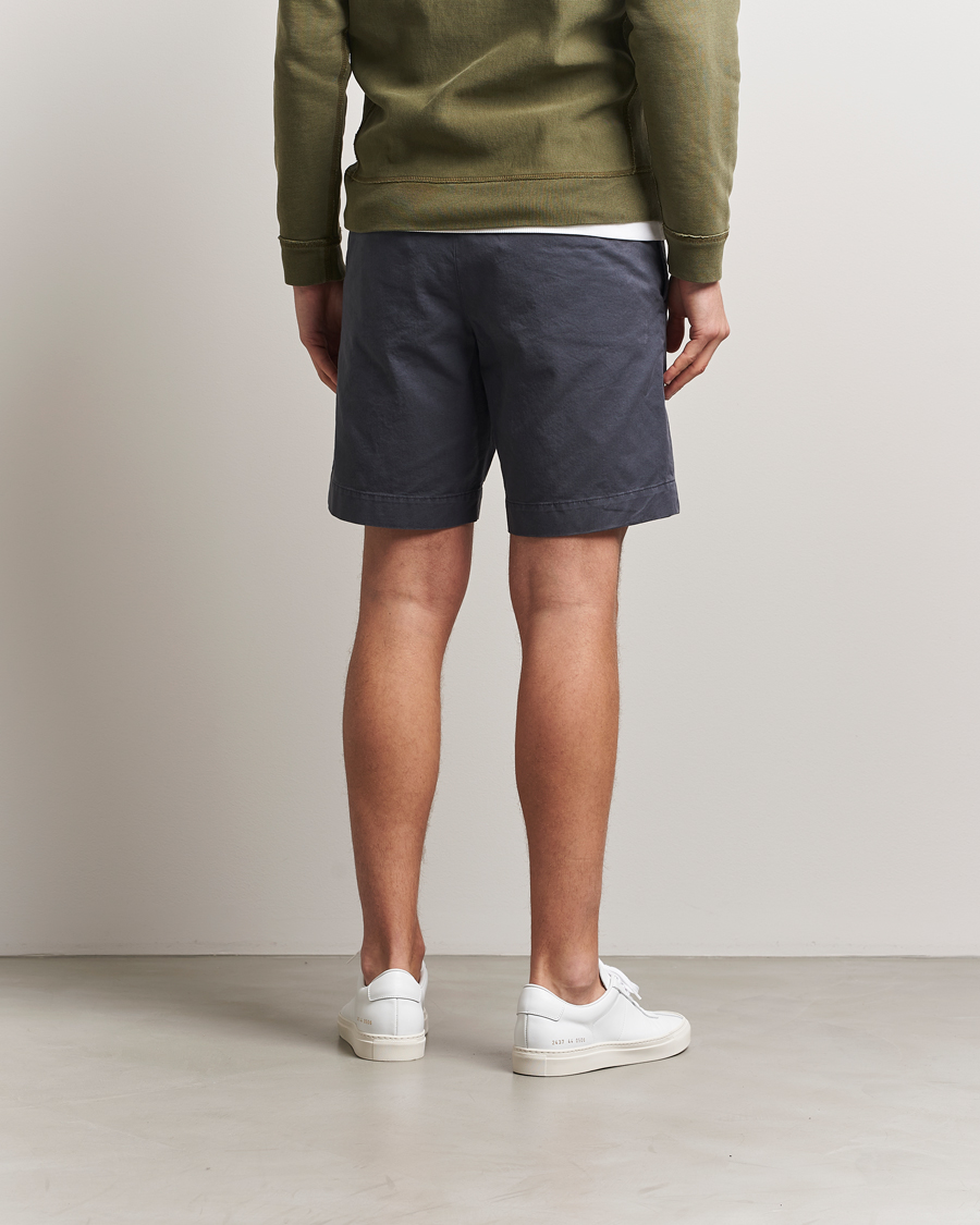 Herren | Shorts | RRL | Officers Flat Shorts Navy