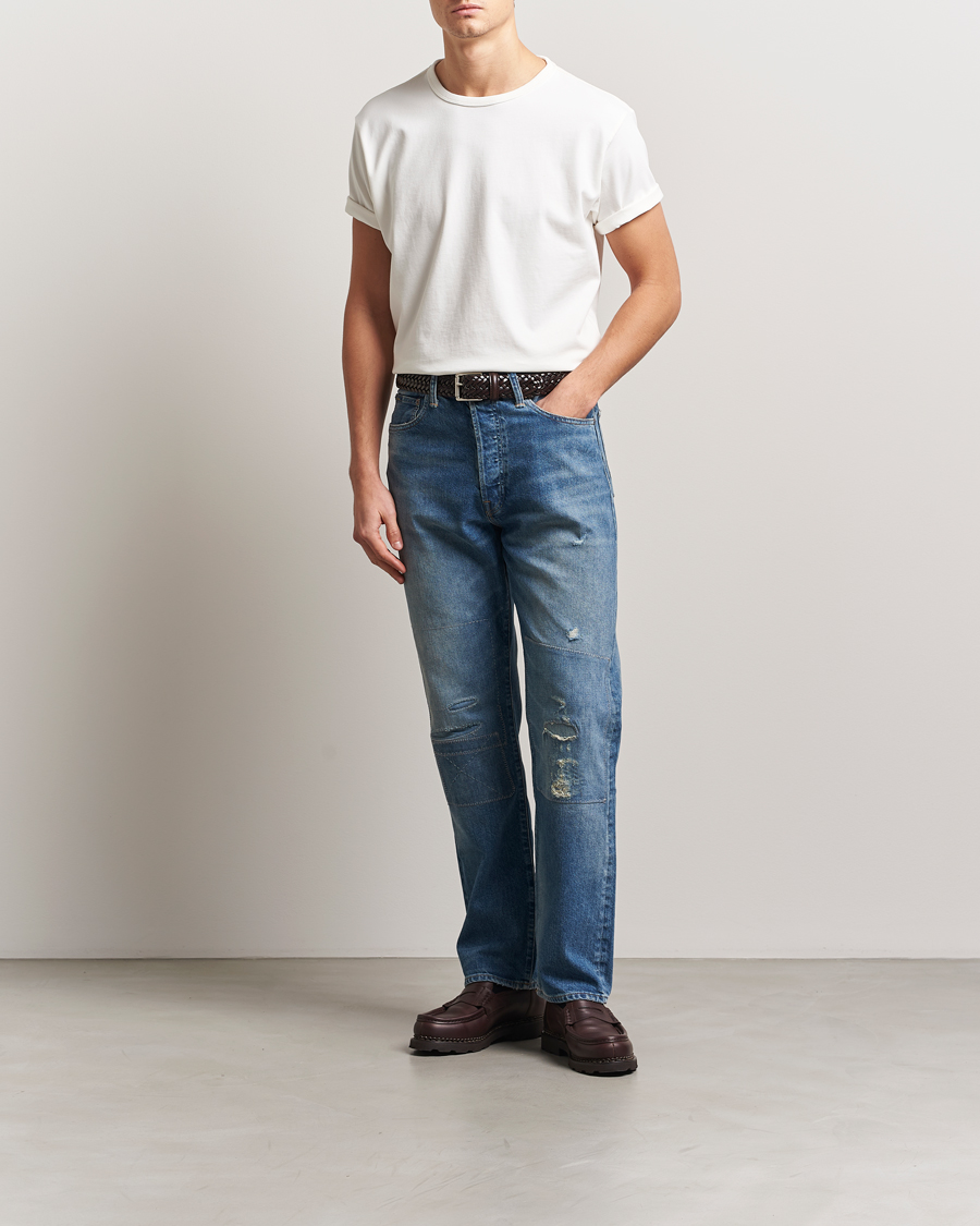 Herren | T-Shirts | RRL | Heavy Weight Tee Warm White