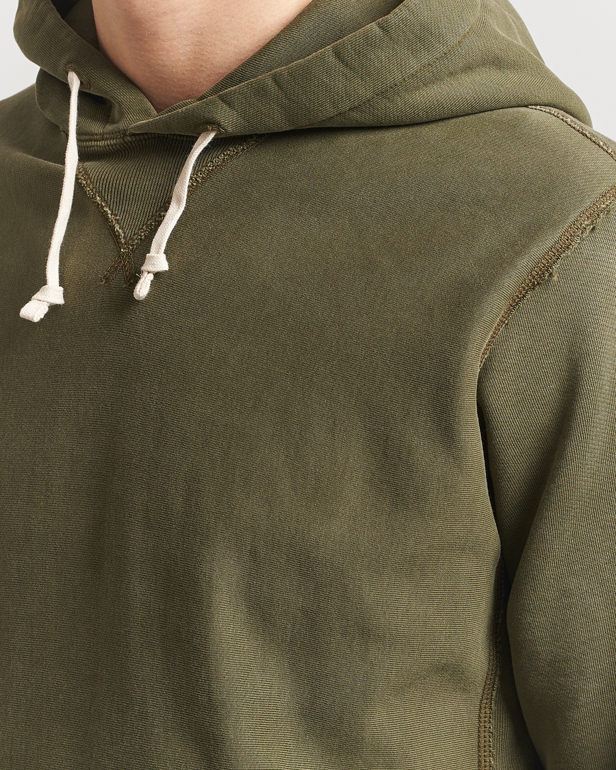 Herren | Pullover | RRL | Hooded Sweatshirt Olive