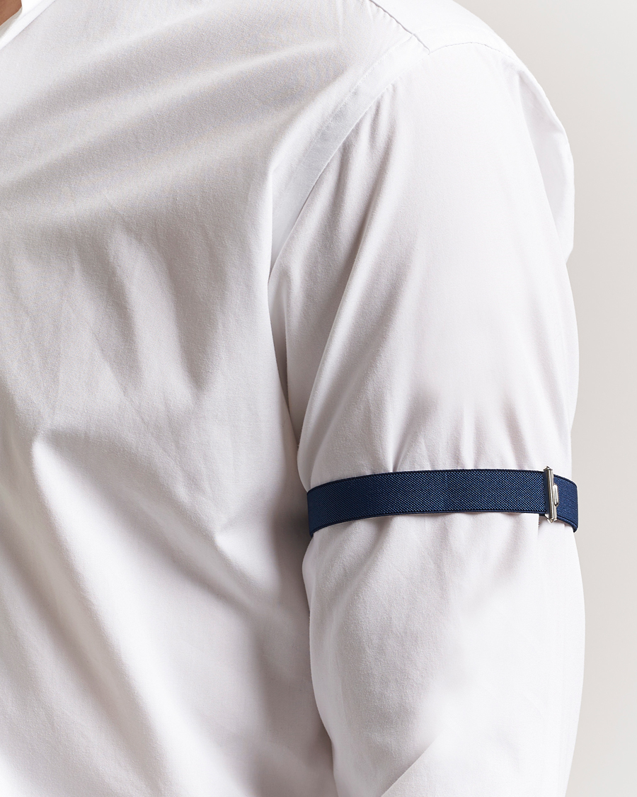 Herren | Schmuck | Amanda Christensen | Shirt Sleeve Holder Navy