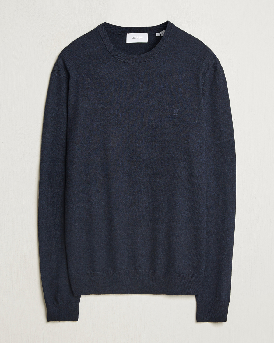Herren | Pullover | LES DEUX | Greyson Merino Knit Dark Navy
