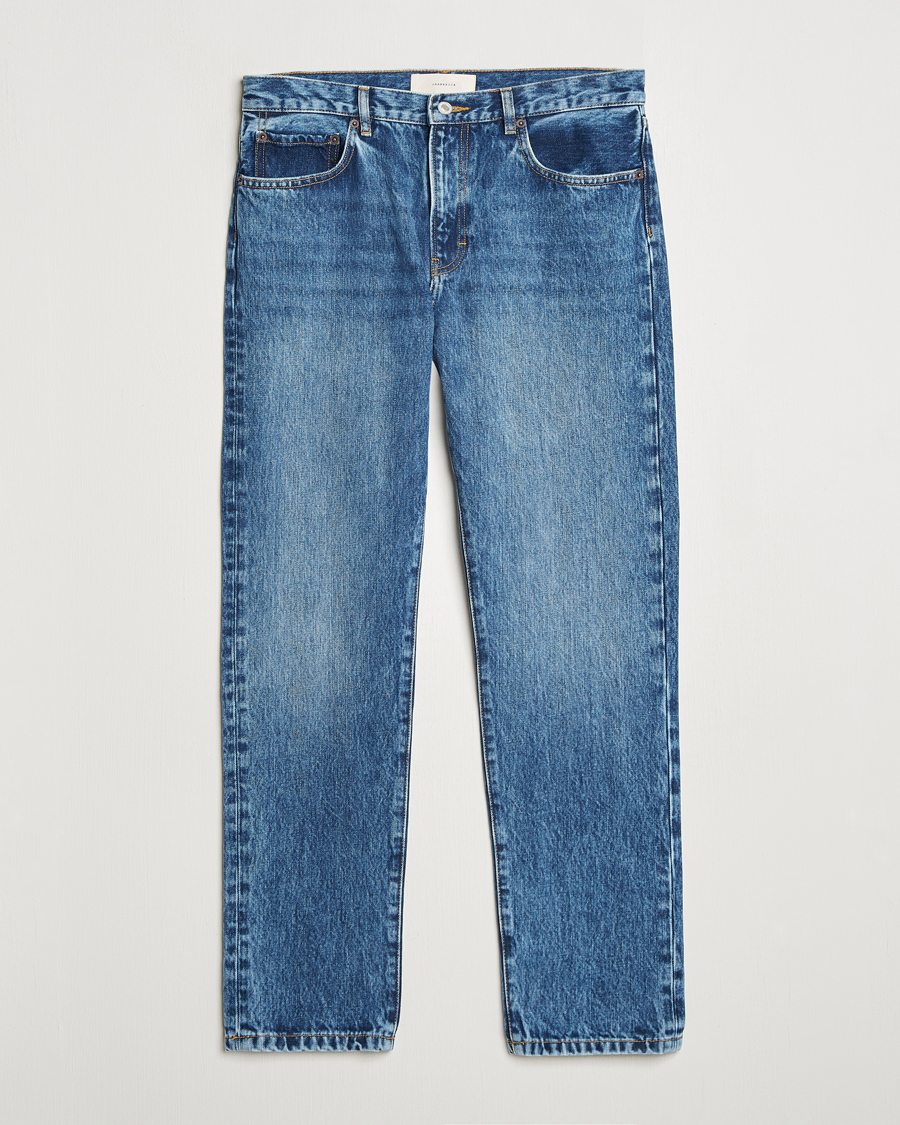 Herren | Jeans | Jeanerica | TM005 Tapered Jeans Ring Spun Mid Blue