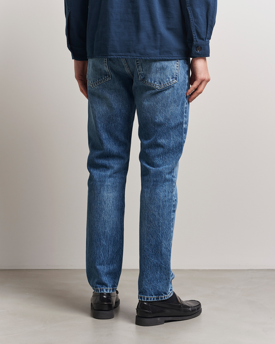 Herren | Jeans | Jeanerica | TM005 Tapered Jeans Ring Spun Mid Blue