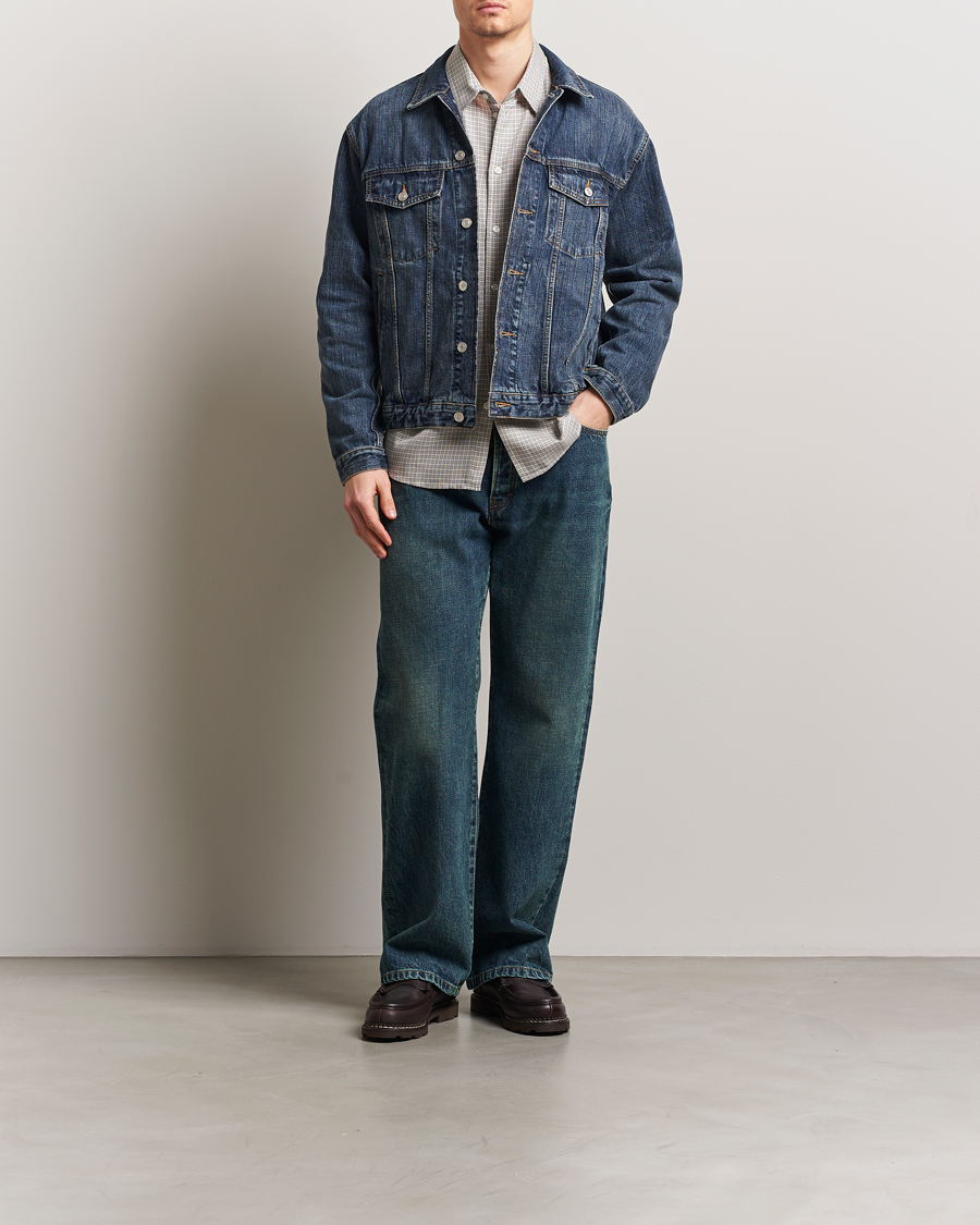 Herren | Jacken | Jeanerica | Joe Denim Jacket Dark Blue Righe