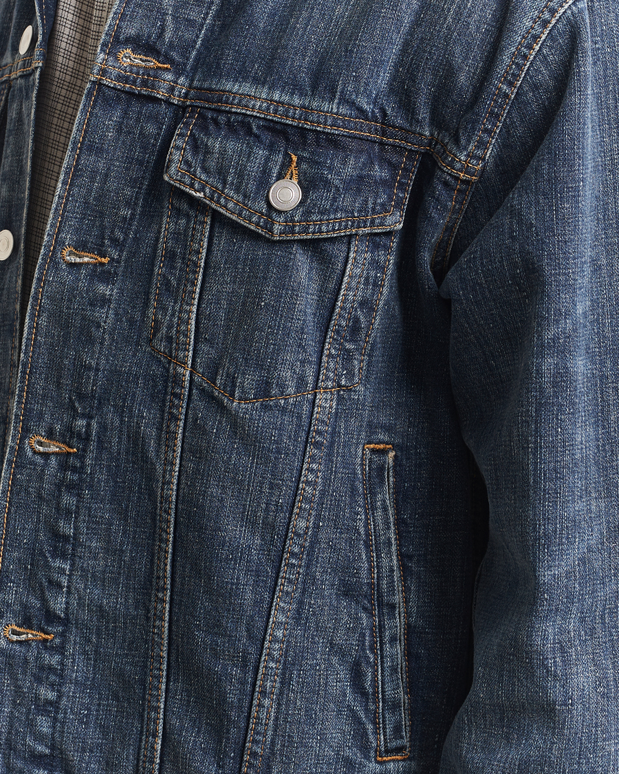 Herren | Jacken | Jeanerica | Joe Denim Jacket Dark Blue Righe