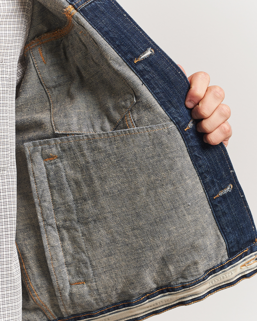 Herren | Jacken | Jeanerica | Joe Denim Jacket Dark Blue Righe