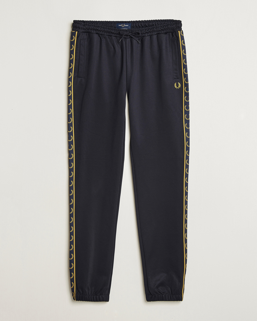 Herren | Hosen | Fred Perry | Taped Track Pants Navy