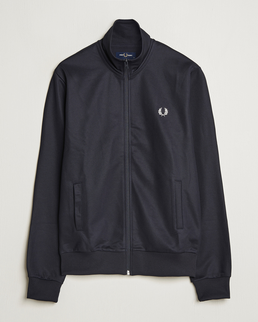 Herren | Pullover | Fred Perry | Track Jacket Navy