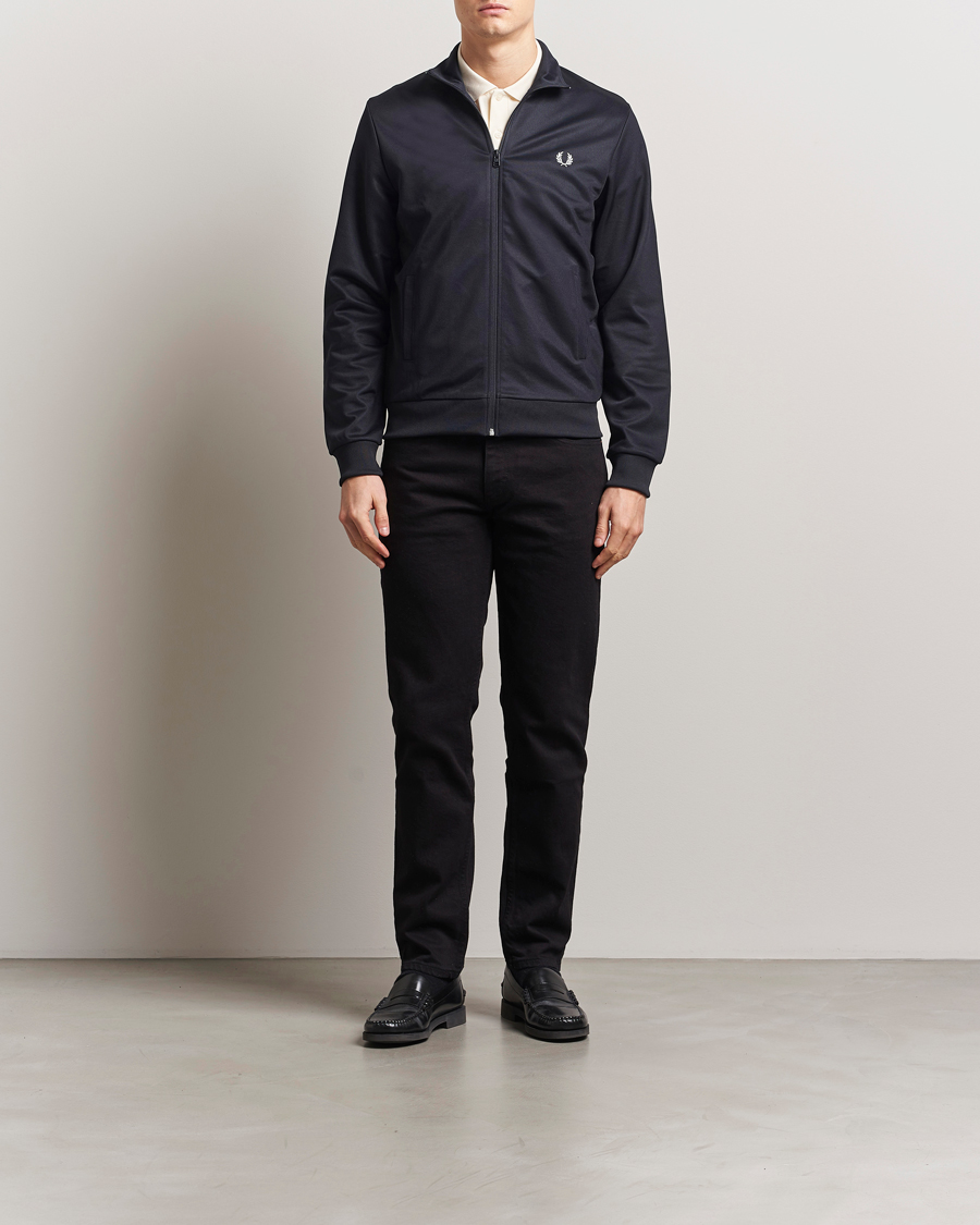 Herren | Pullover | Fred Perry | Track Jacket Navy
