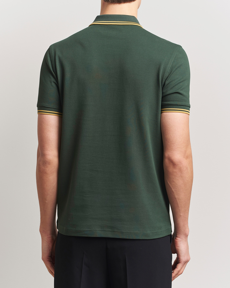 Herren | Poloshirts | Fred Perry | Twin Tipped Polo Shirt Court Green