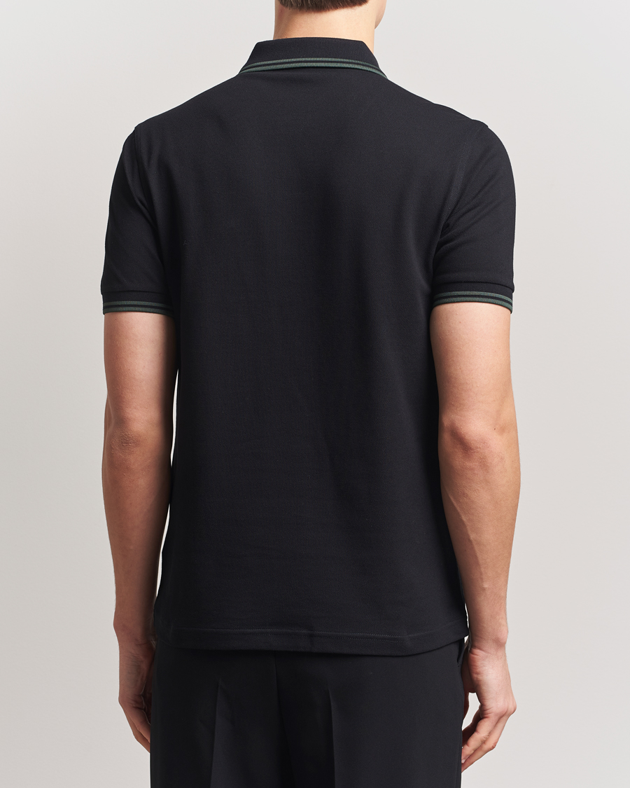 Herren | Poloshirts | Fred Perry | Twin Tipped Polo Shirt Black