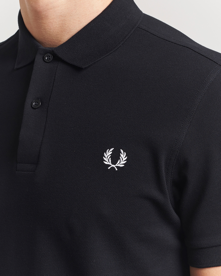 Herren | Poloshirts | Fred Perry | Plain Polo Shirt Black