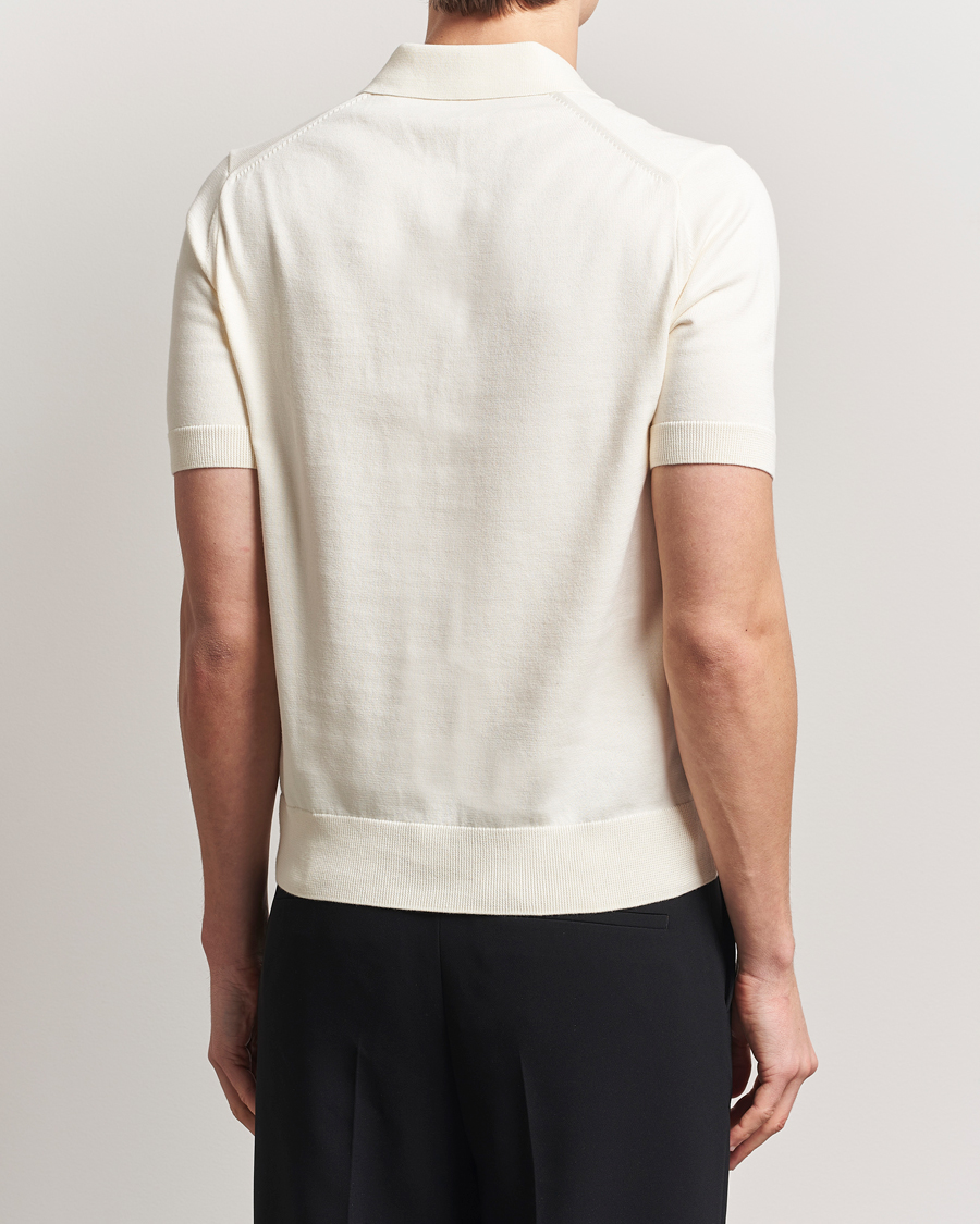 Herren | Poloshirts | Fred Perry | Cotton Knitted Polo Ecru