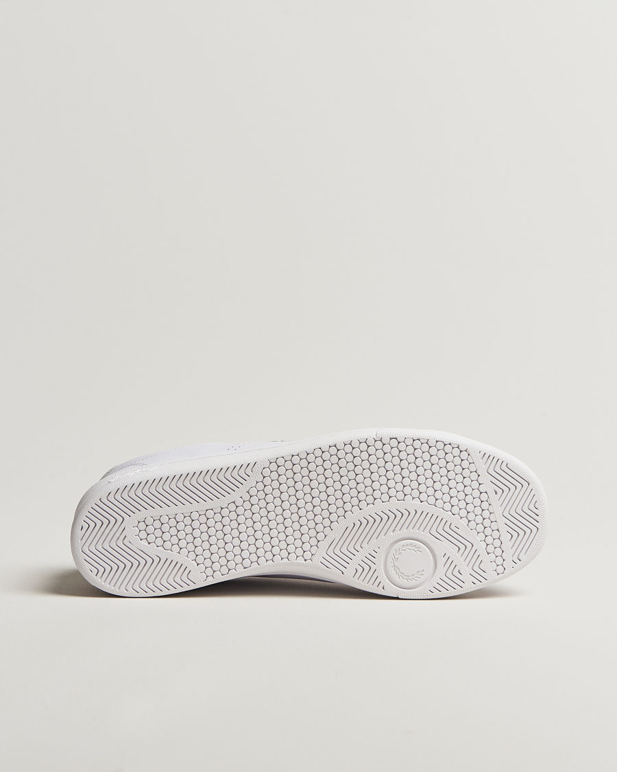 Herren | Fred Perry B721 Leather Sneaker White/Court Green | Fred Perry | B721 Leather Sneaker White/Court Green