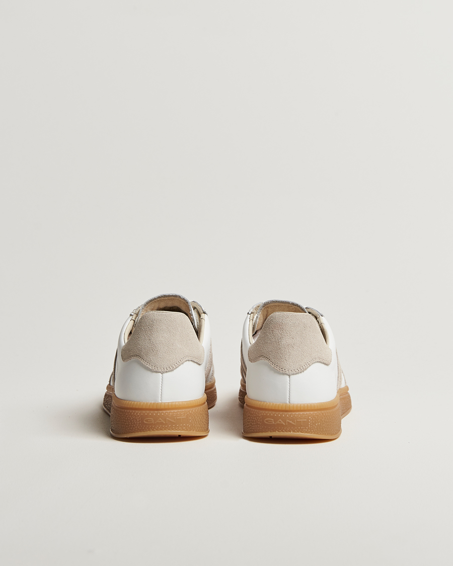 Herren | GANT Cuzmo Sneaker White/Beige | GANT | Cuzmo Sneaker White/Beige