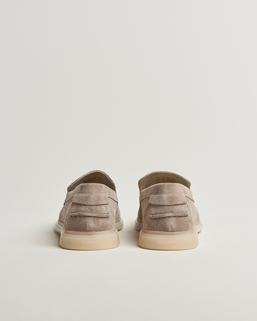 Herren | GANT Boery Suede Loafer Taupe | GANT | Boery Suede Loafer Taupe