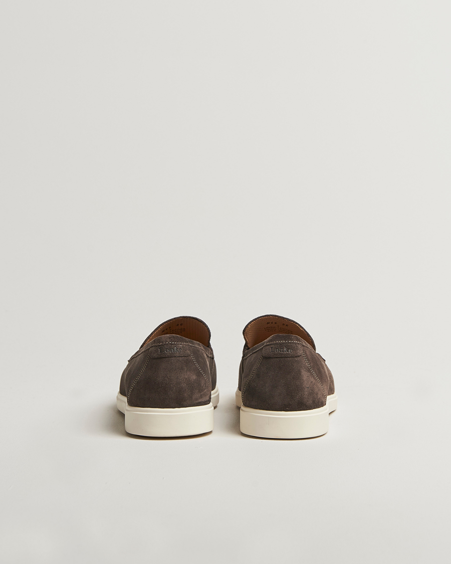 Herren | Loafer | Loake Shoemakers | Tuscany Suede Loafer Anthracite