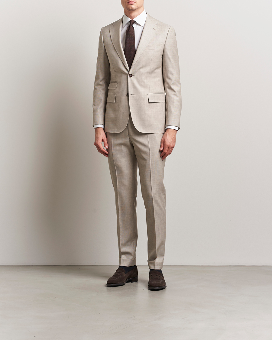 Herren | Sakkos | Morris | Heritage Prestige Structured Suit Blazer Beige