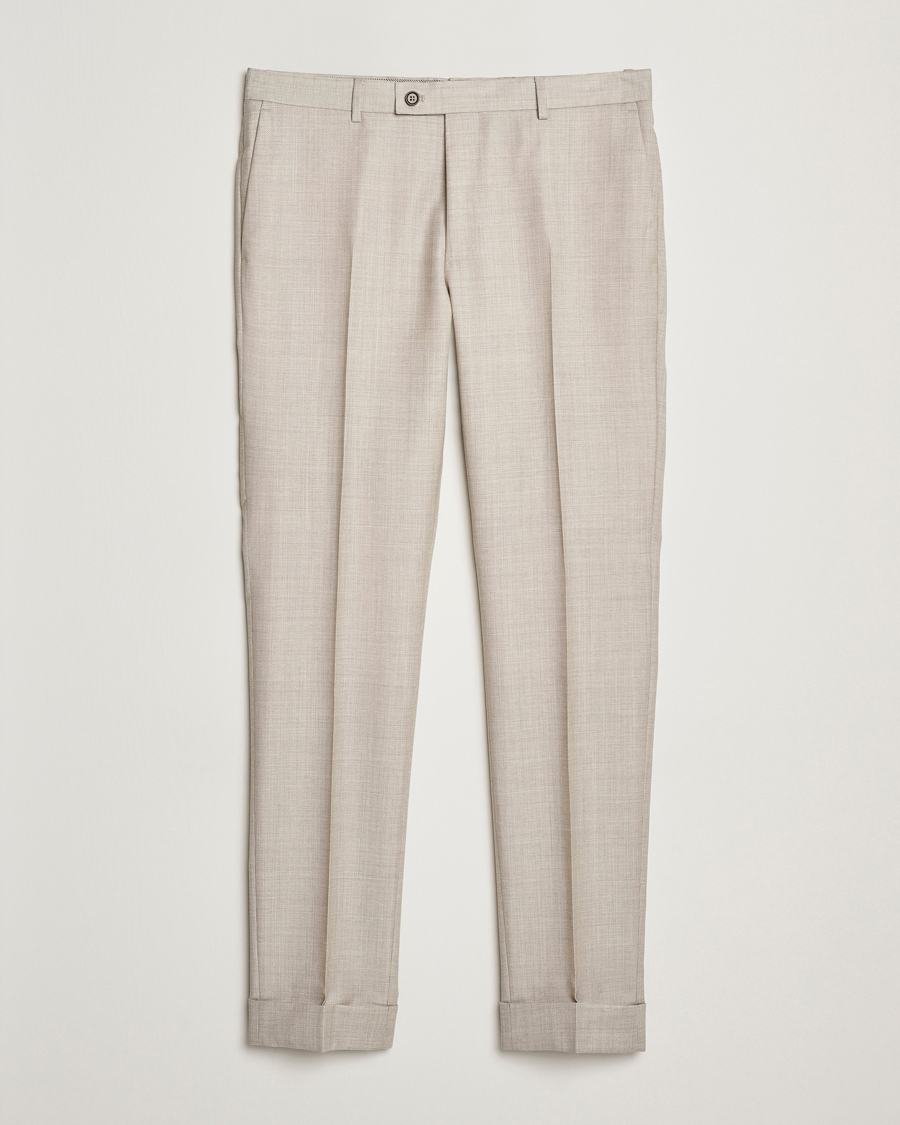 Herren | Hosen | Morris | Heritage Prestige Structured Suit Trousers Beige
