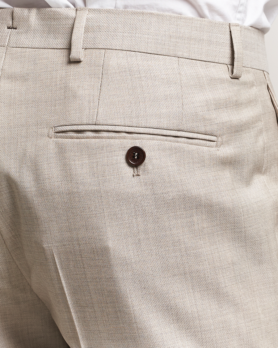 Herren | Hosen | Morris | Heritage Prestige Structured Suit Trousers Beige