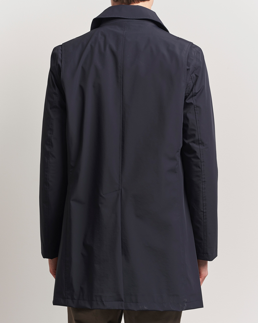 Herren | Jacken | Oscar Jacobson | Nylon Car Coat Navy