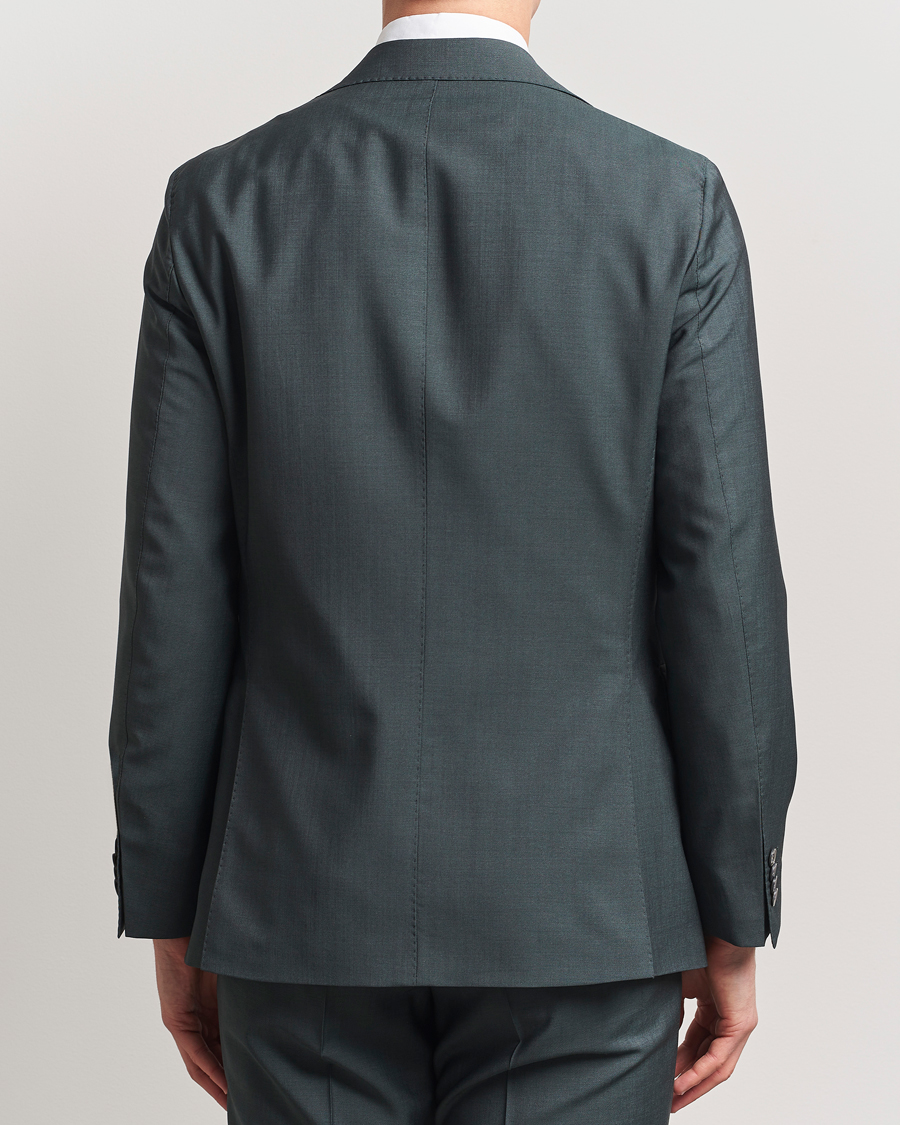 Herren | Sakkos | Oscar Jacobson | Fogerty Wool/Mohair Suit Blazer Green