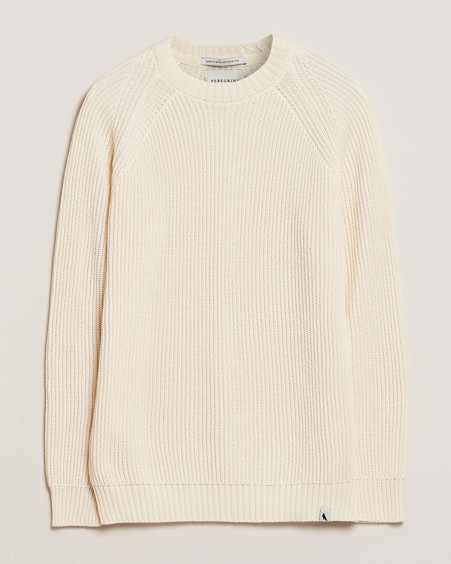 Herren | Pullover | Peregrine | Harry Organic Cotton Sweater White