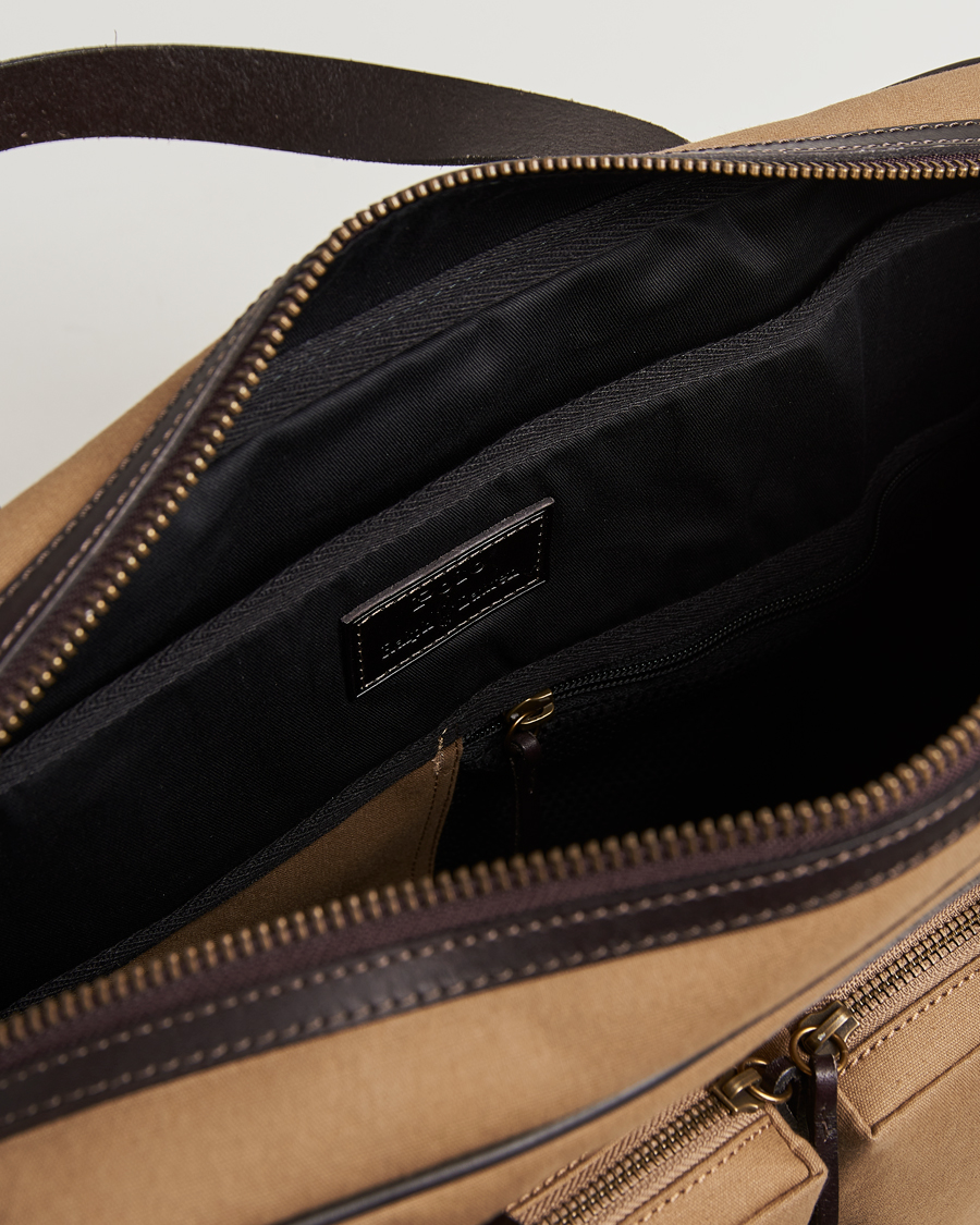 Herren | Polo Ralph Lauren Commuter Canvas Messenger Bag Khaki/Brown | Polo Ralph Lauren | Commuter Canvas Messenger Bag Khaki/Brown